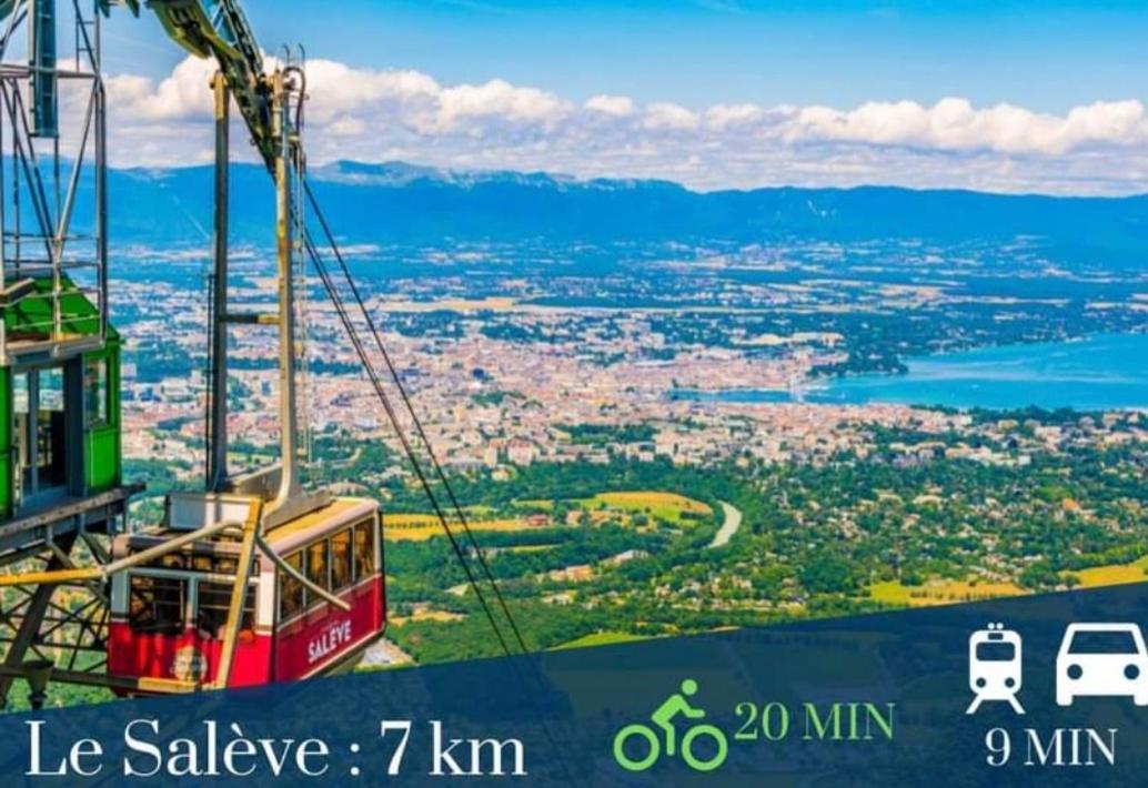Apart 5 Personnes, 1Min Gare D'Annemasse, Geneve 5Km ภายนอก รูปภาพ