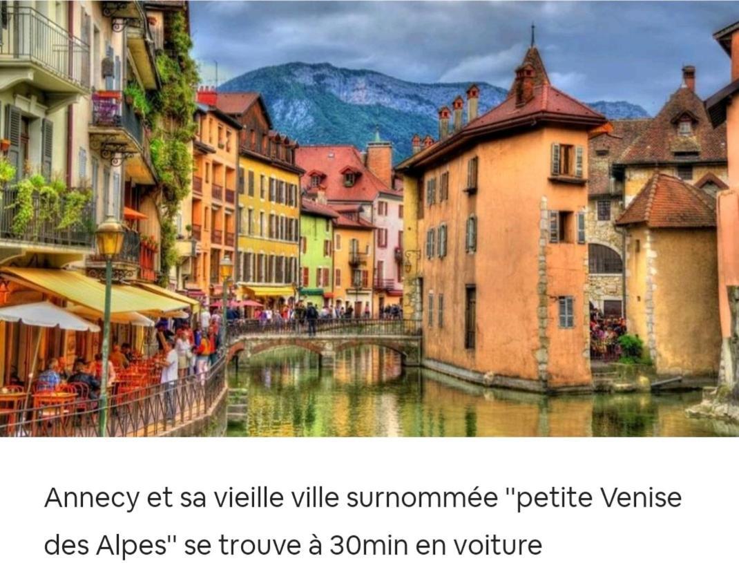 Apart 5 Personnes, 1Min Gare D'Annemasse, Geneve 5Km ภายนอก รูปภาพ
